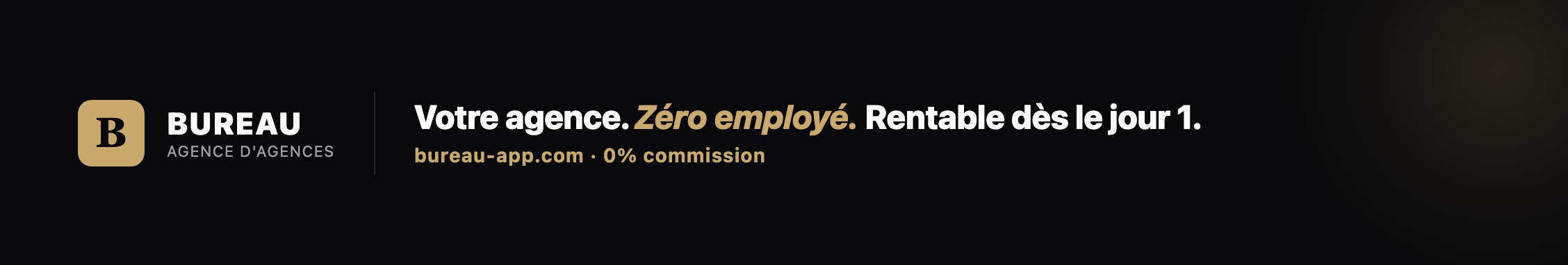 Bannière LinkedIn 1128×191 Bureau